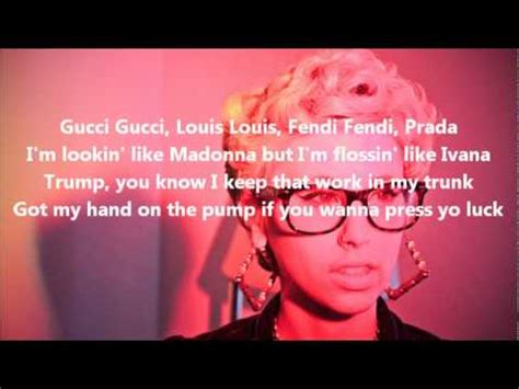 gucci kids song lyrics|kreayshawn Gucci lyrics.